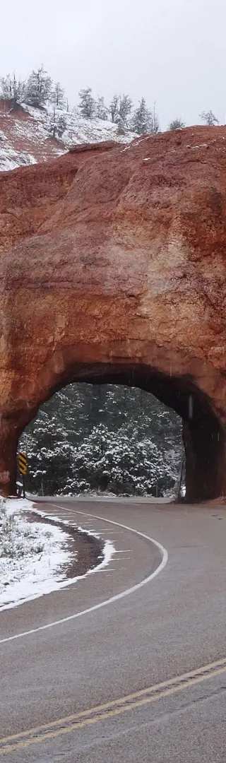 Schnee im Bryce Canyon